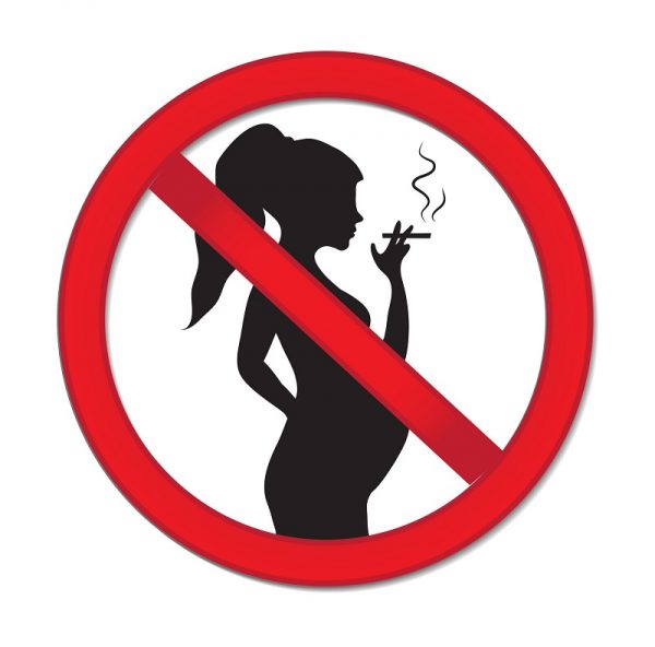 Запрет на курение во время беременности