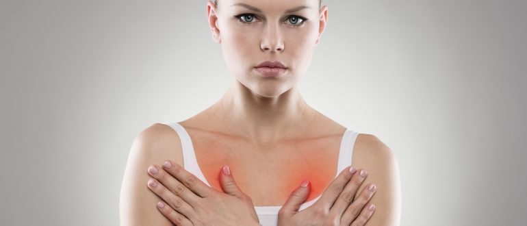Овуляция и боль в груди