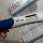 Тест Clearblue Digital показывает срок беременности