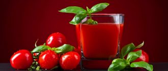 Помидоры и томатный сок при беременности